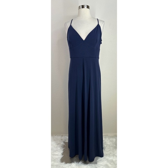 MICHAEL Michael Kors Formal V-Neck Sleeveless Maxi Dress - Picture 1 of 12